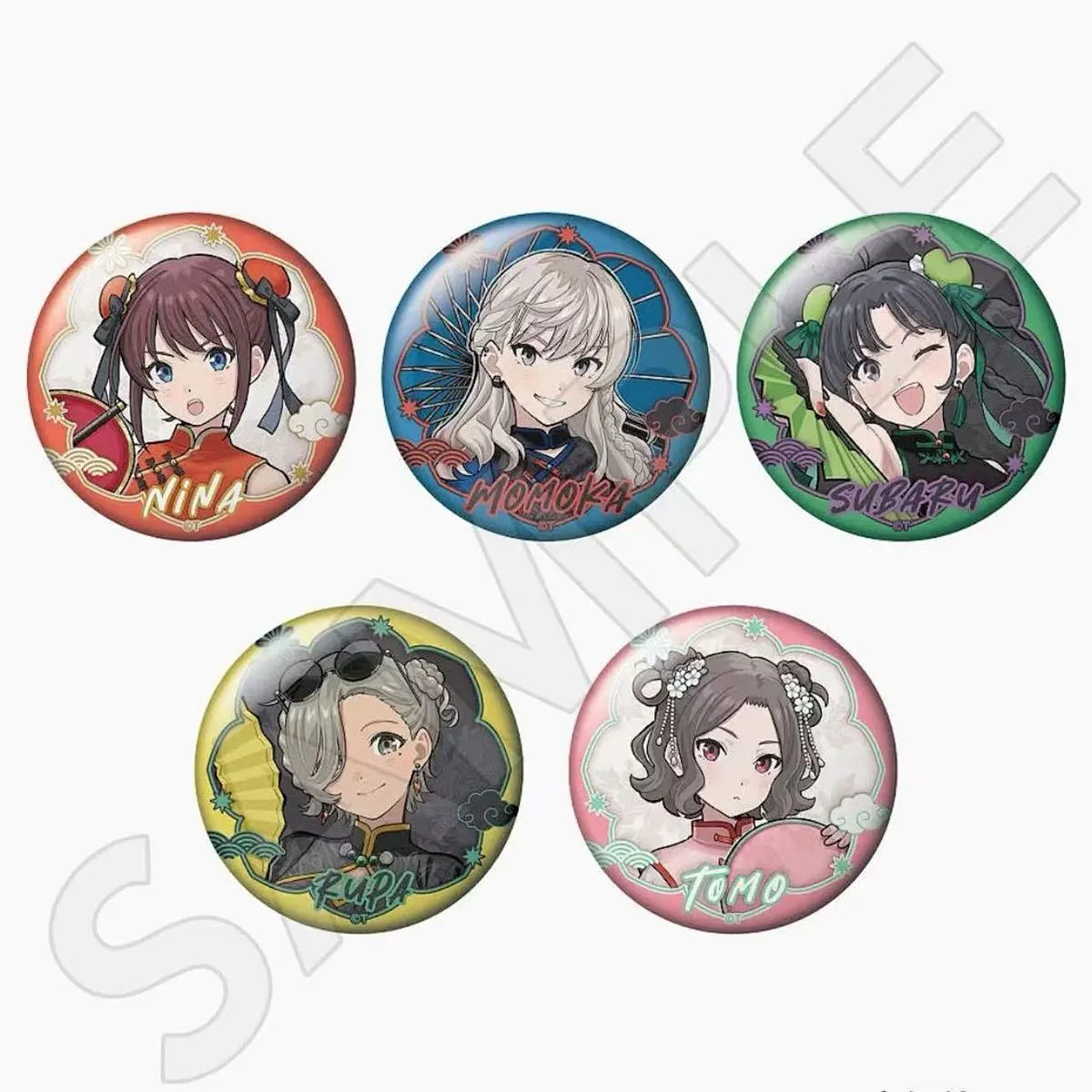 哭泣少女乐队GBC中国风系列安和昂鲁帕挂件亚克力立牌吧唧拍立得