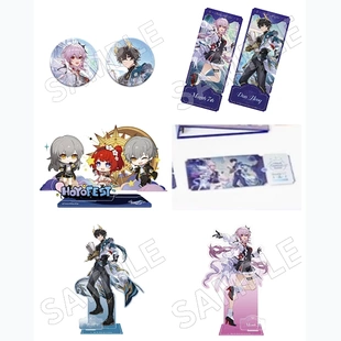 崩坏星穹铁道hoyoland韩国联动周边丹恒长夜月立牌镭射票吧唧礼物