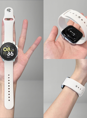 适用于高驰COROS PACE3/4表带pace pro硅胶反扣带男APEX 2Pro智能户外专用运动配件女时尚透气轻便替换带