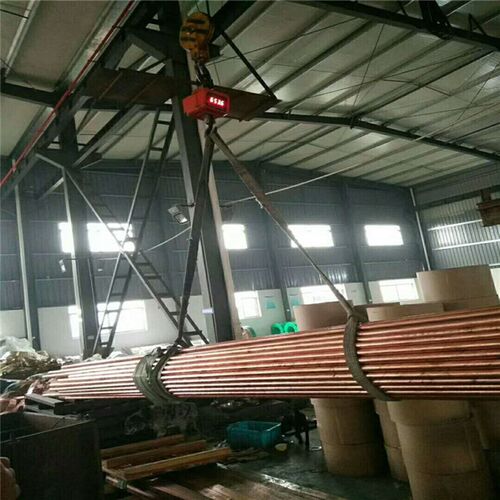 生产加工空调铜管 地铁用接地50*D5紫铜管 通水通气管道耐腐蚀铜