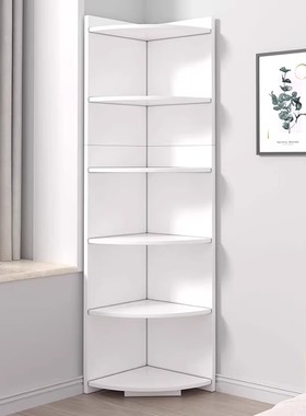 速发书架置物架落地简易靠墙收纳多用书柜客家厅层墙边小窄柜子储