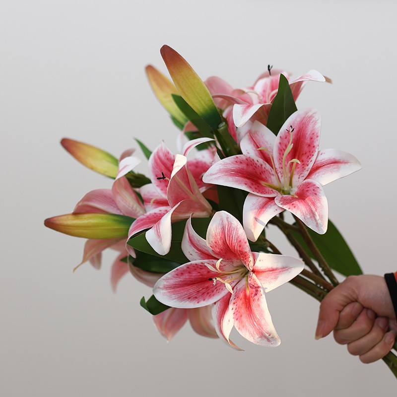 速发合厅装饰假花百客花套装婚花瓶餐厅家居花束摆件插庆拍摄道具