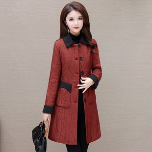 妈5阔太太百搭棉衣外套 新冬棉袄时尚 速发气质保暖棉服202妈款 季