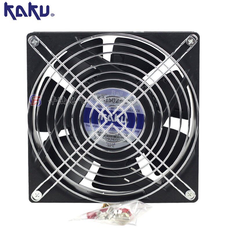 速发KAKU卡固15cm防水排风扇KA1502HA2 AC200V全金属耐温风机