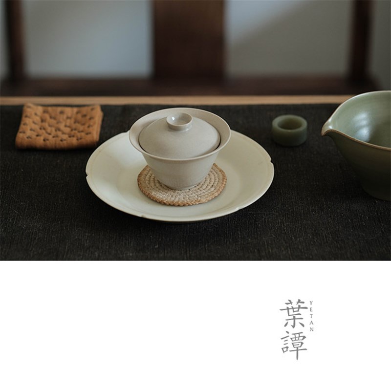 速发XEI叶谭古宣功夫茶碗草迷灰木你小盖茶70手小可握家用碗器