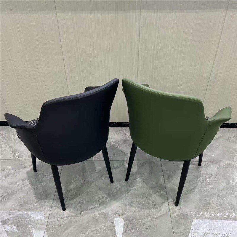 速发餐椅家用简约风餐桌椅北欧意式酒店餐厅靠背椅影楼化妆椅