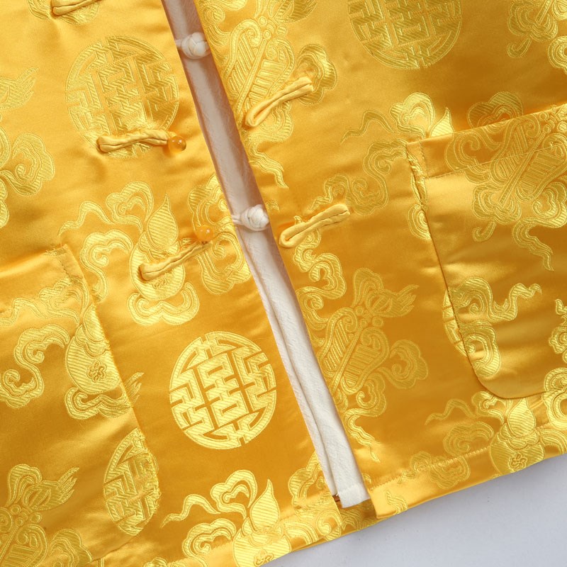 春季中国风唐g装男中式手工盘扣葫芦提花外套国潮改良开衫长袖上