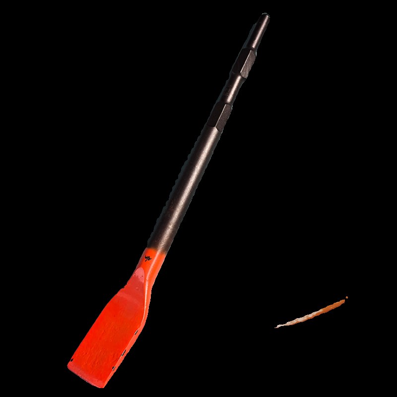 弯头电镐开槽钻头k电锤方头扁凿方柄六角柄弯扁镐钎凿开槽凿墙钻