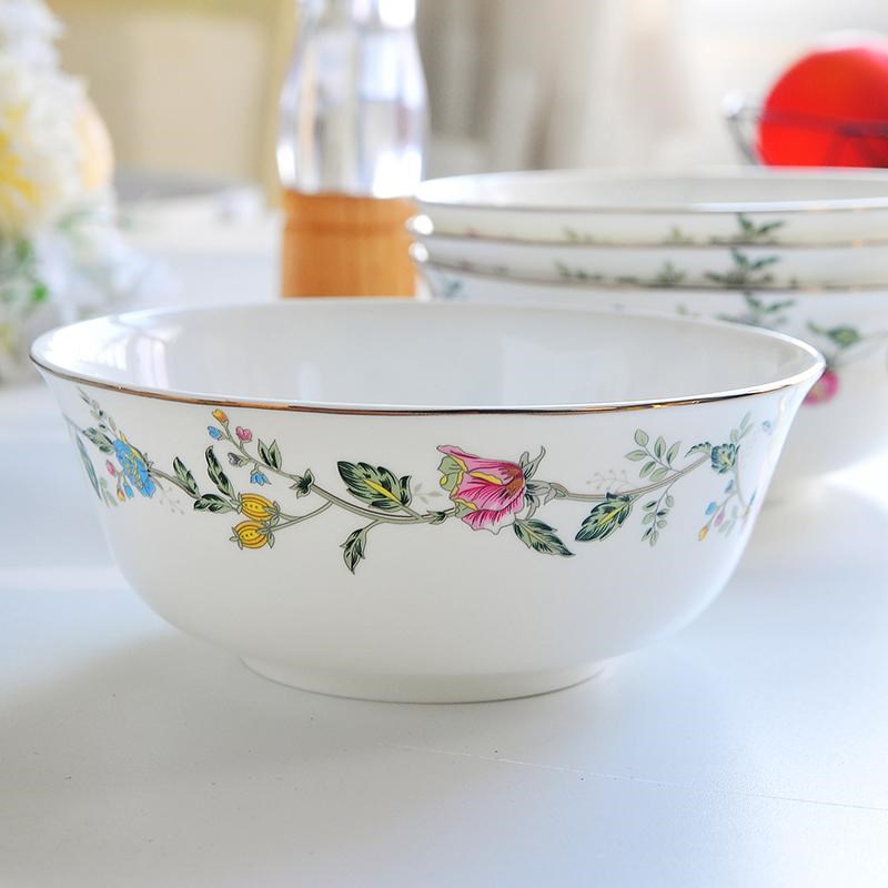 6寸陶瓷泡面碗家用2025新款高颜值汤面面L条凉面骨瓷特别好看的碗