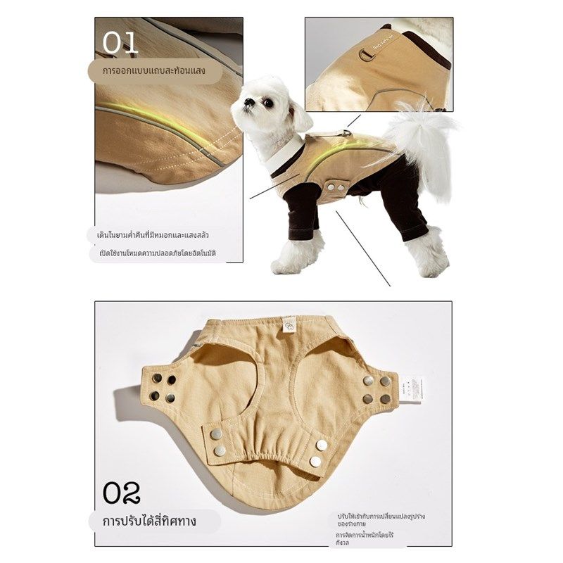 【爆款新品】宠物棉q棉马甲狗狗可牵引胸背一体配安全反光条,宠物/宠物食品及用品,猫宠物服装/雨衣（新）,淘宝优惠券,粉丝福利购,淘宝优惠卷