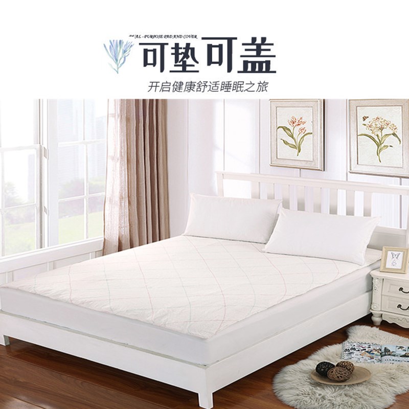 学生宿舍棉絮床垫1.5 1.8m铺z床垫被双人单人褥子棉花1.2米垫背0.