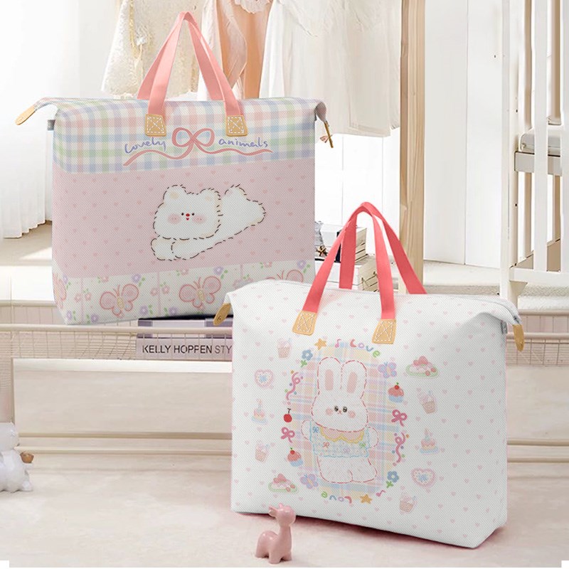 被子收纳袋装衣服棉被羽绒服专z用整理袋大容量搬家行李压缩分装