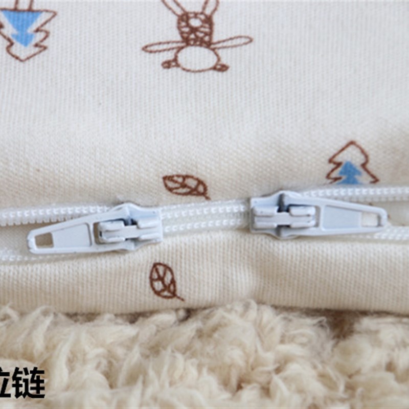 有机彩棉新生儿婴儿睡袋宝宝防踢被G春夏薄款秋冬纯棉花内胆保暖