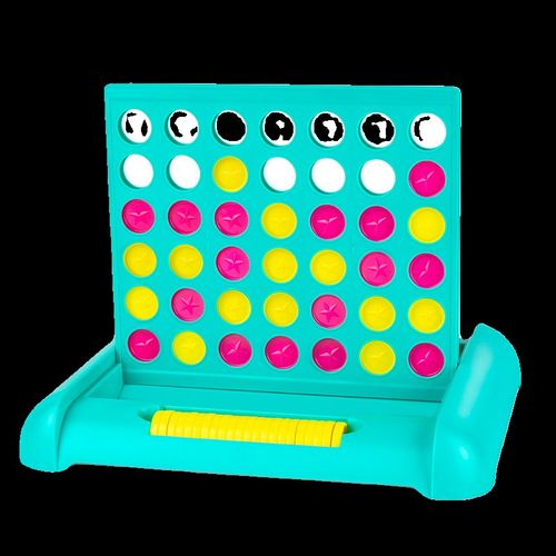 趣味立体四子棋五子棋四字棋子儿童小学生幼儿园益智W桌面游戏玩