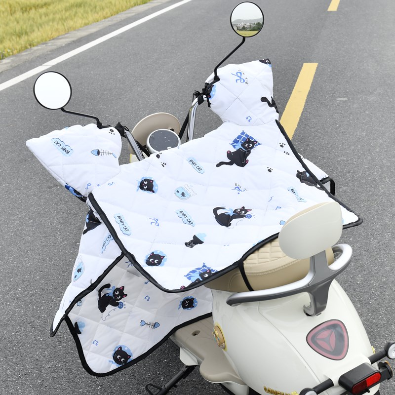 2025新款电动车l挡风被夏季全包摩托车防晒罩防水防雨四季通用防