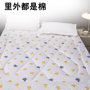 棉花垫被褥子h家用双人榻榻米牀垫软垫铺底学生宿舍单人棉絮牀褥