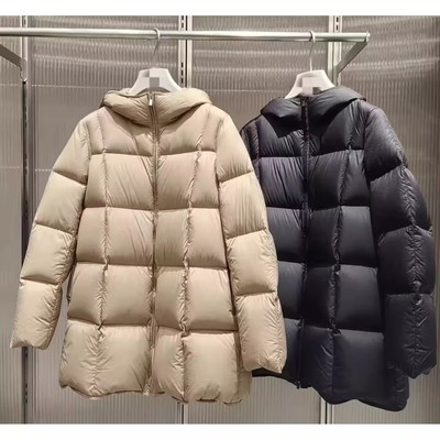 江南2025秋冬新款中长款羽绒服