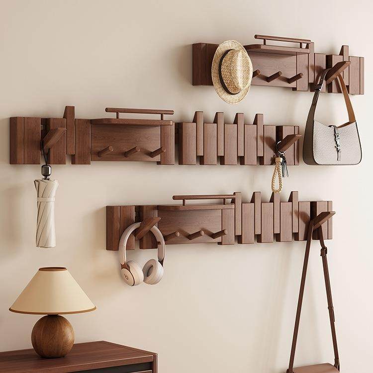 实木钢琴键挂衣架入户门装饰挂钩墙上壁挂创意玄关进门挂钥匙收纳,纺织面料/辅料/配套,纺织机械配件,淘宝优惠券,粉丝福利购,淘宝优惠卷