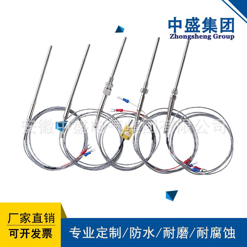 安徽天长仪表中盛仪表铠装热电阻WZPK-193 PT100