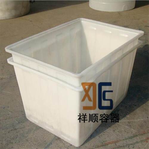 K-150L方箱敞口塑料桶150升周转箱推车150L工厂产品分类pe方箱