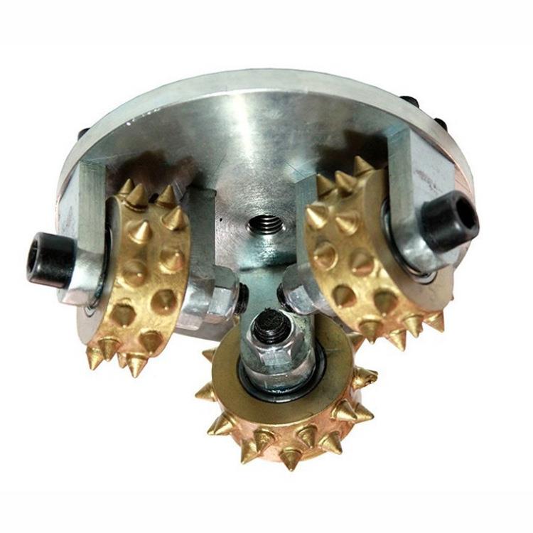 电动三头凿毛机FC-150混凝土凿毛机合金钻头手持式电动凿毛机