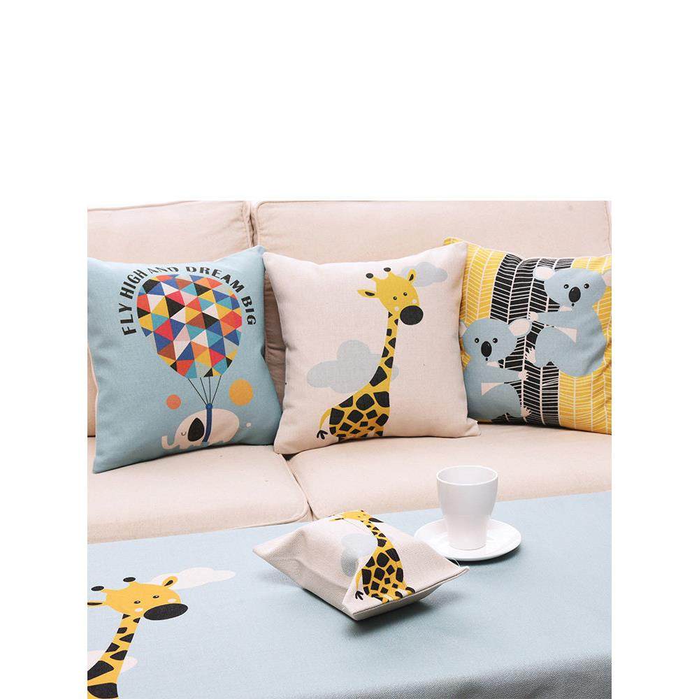 卡通抱枕棉麻沙发客厅冬季 网红飘窗靠背垫腰靠枕套不含芯diy定制,居家布艺,靠垫/抱枕,淘宝优惠券,粉丝福利购,淘宝优惠卷