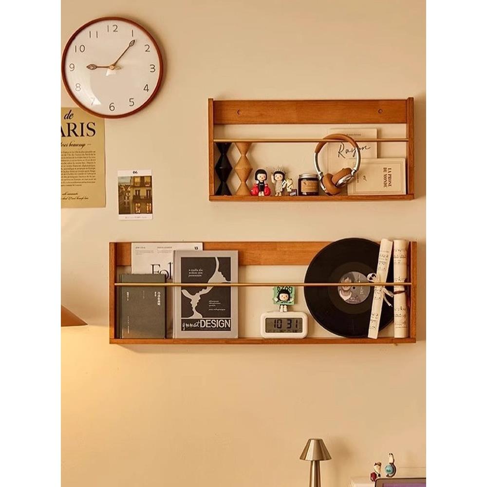 壁挂杂志架挂墙置物架报刊杂志书报架客厅收纳绘本展示架收纳书架