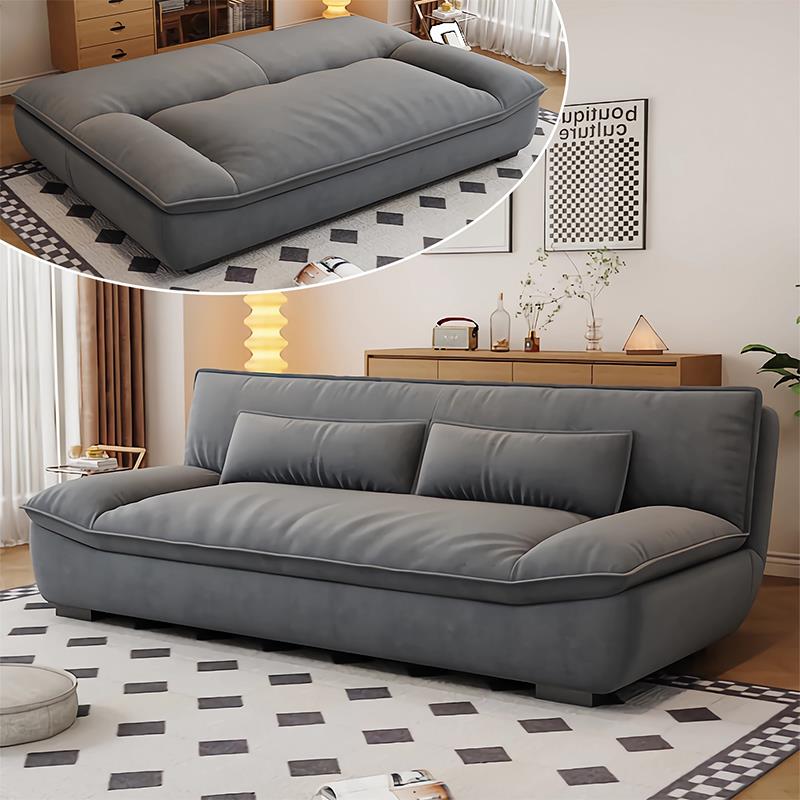 帆船布艺沙发床一体折叠两用2025新款现代简约客厅小户型懒人沙发