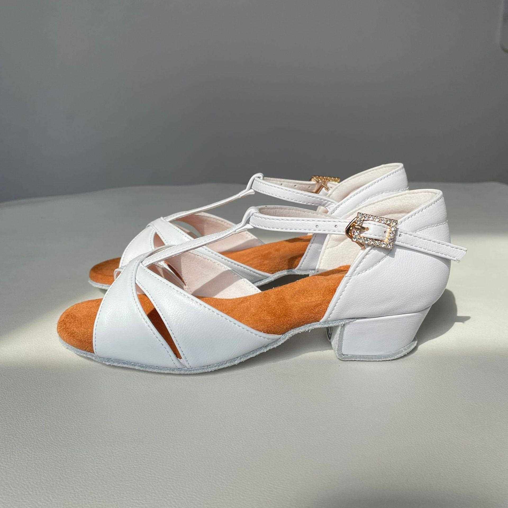 直销新款专业室内女童拉丁舞跳舞鞋恰恰舞鞋 斗牛爵士专业室内毛