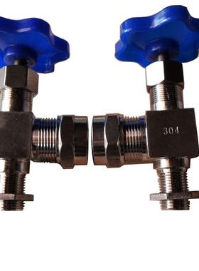 佳豪JX29W-16P 304SS不锈钢外螺纹外丝扣新体款式液位计考克阀门