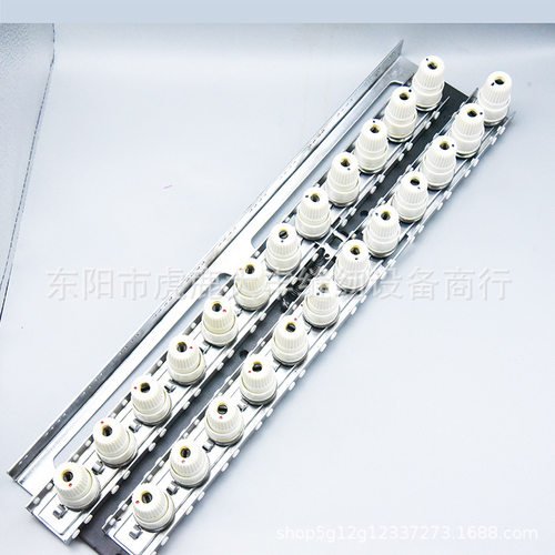 银箭VC008多针机夹线器青本QB008夹线器总成12针橡筋车夹线器