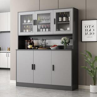 酒柜餐边柜高柜客厅靠墙一体边柜子储物柜现代简约橱柜置物柜收纳