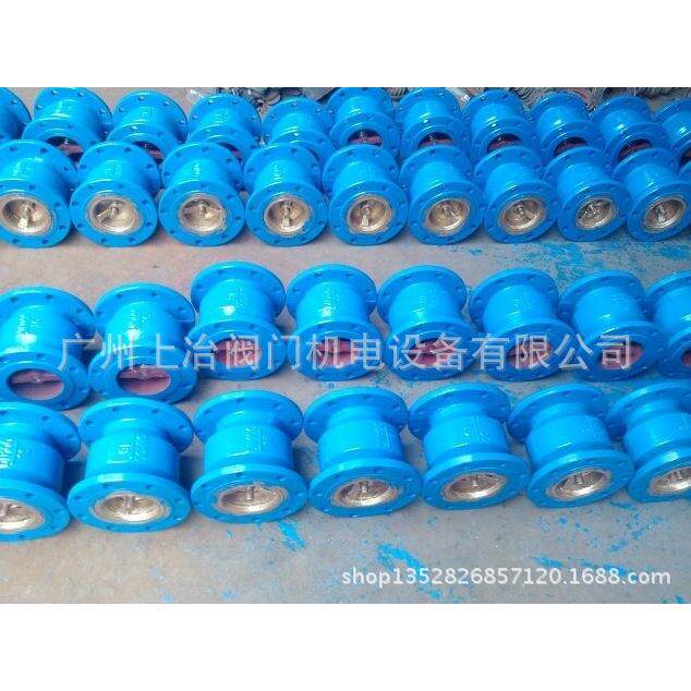 旋启式衬氟止回阀/静音衬氟止回阀/衬氟保温止回阀/法兰衬胶阀门