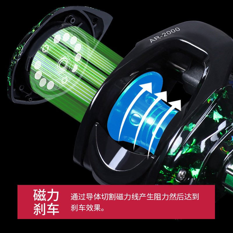 防炸线水滴轮金属路亚轮远投鱼轮雷强轮渔轮鱼线轮渔线轮渔具