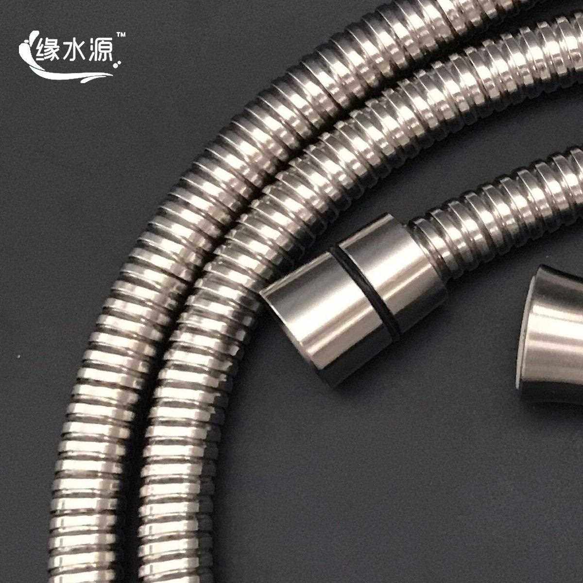 直销新款304不锈钢淋浴花洒软管 加密防缠绕进水管淋浴软管