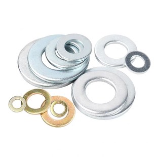 发黑平垫片镀彩平垫加大加厚螺丝垫片圆形金属垫圈介子家用M5 M72