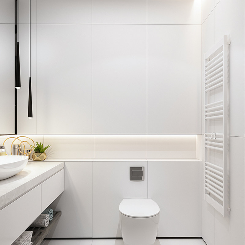 纯白柔光砖化妆室瓷砖600x1200通体砖厨房亮光白壁砖客厅800地砖