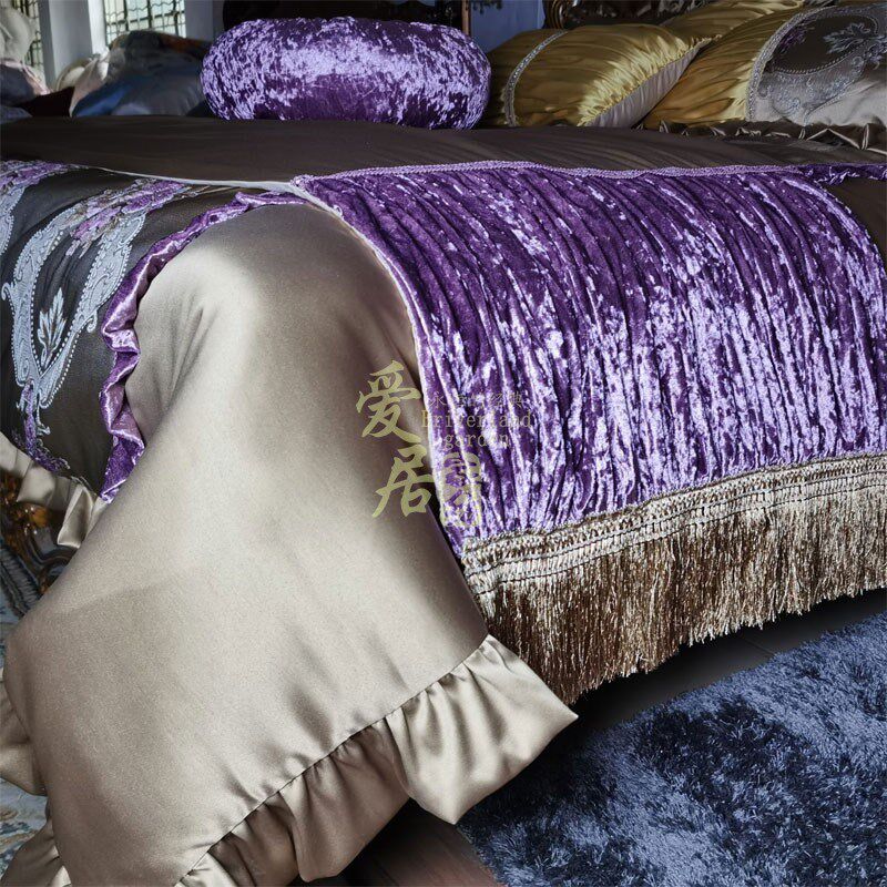 奢华欧式床上用品多件套奢华法式样板间样板房美式床品套装