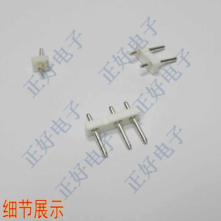 TJC2接插件条形连接器C2-1Y/2Y/3Y/6Y 7.5mm-5mm间距连绕端子针座