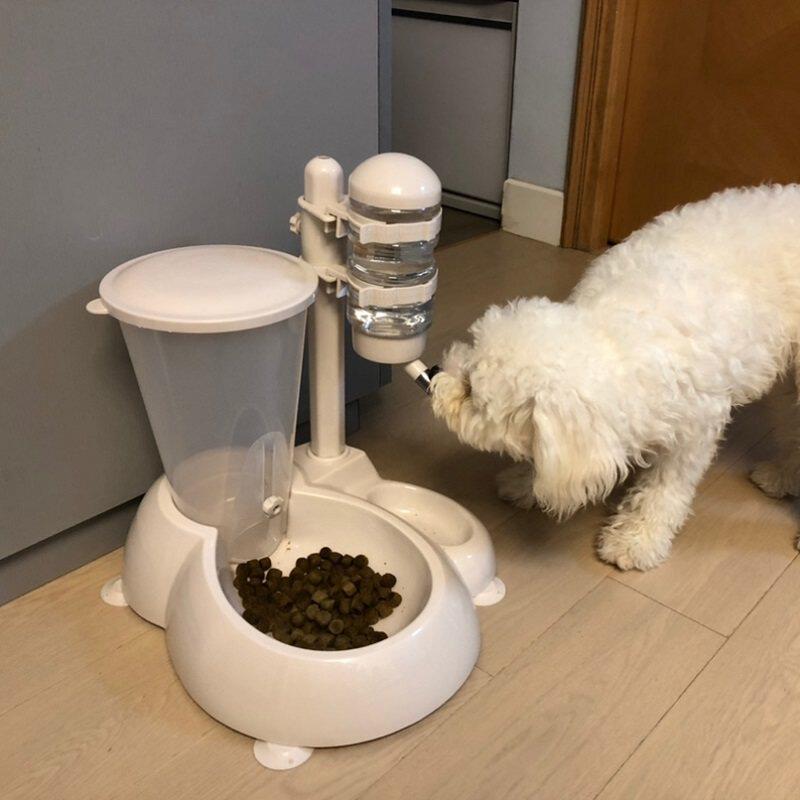 狗狗挂式水c壶自动饮水器立式喂水不湿嘴猫咪喝水喂食泰迪宠物用