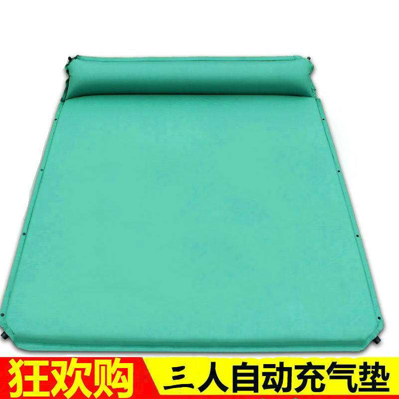 自动充气垫户外加宽加厚5cm双人3-4人帐篷地垫露营睡垫防潮充气床
