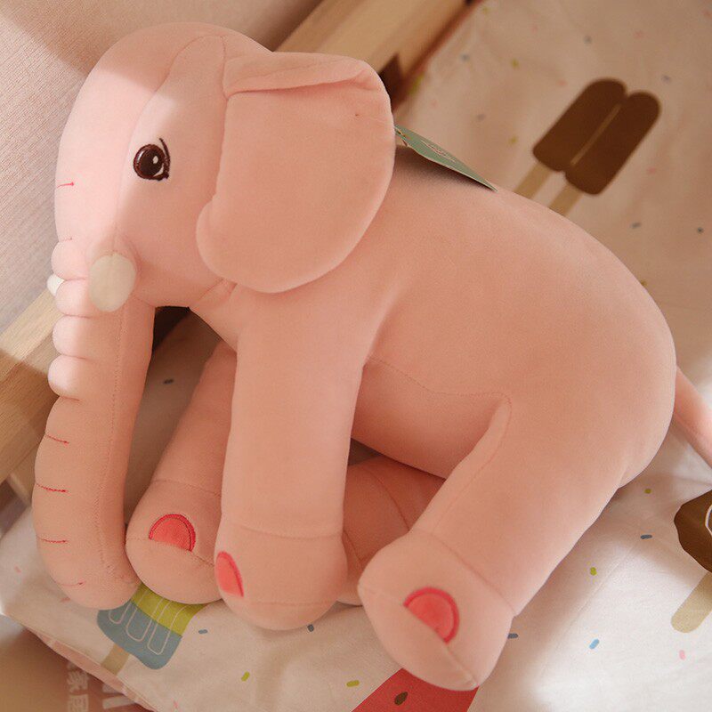 大象安抚玩偶公仔婴儿玩具婴儿可入口婴幼儿宝宝玩偶可咬睡眠觉抱