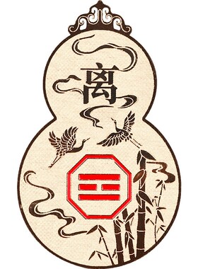 已做功课祝福化解房屋缺角补角牌贴黄铜八卦葫芦西北韩乾离震坤坎