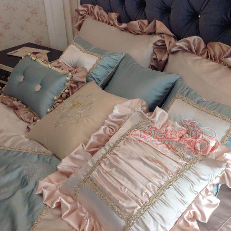 欧式样板间床上用品法式样板房床品多件套豪华别墅十套装定制
