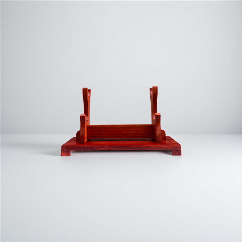 兵器架剑架剑托刀剑架立式剑架唐汉剑托实木刀架包红木工艺展示架