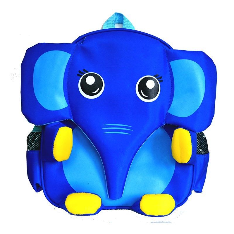 幼儿园书包定制logo男女儿童大象书包宝宝卡通立体双背包印字订做
