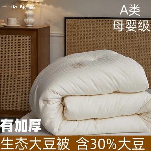 一心床品   冬被被芯加厚保暖冬季30%A类大豆被双人单人被子