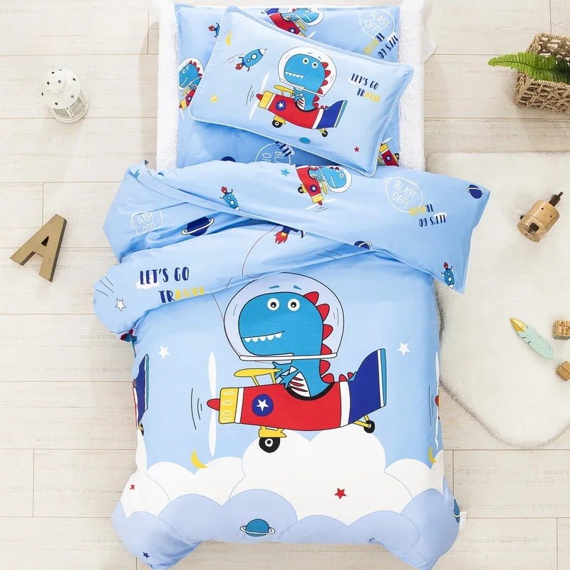 全棉幼儿园被子六件套纯棉宝宝被套三件套午睡被子七Y件套床上用