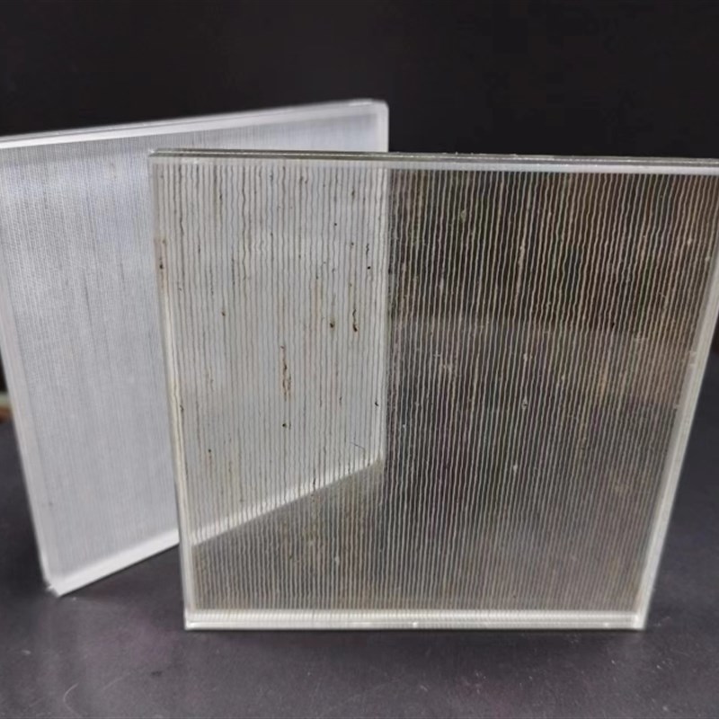 夹丝玻璃夹麻布料玻璃夹纱布玻璃夹丝玻璃屏风隔断