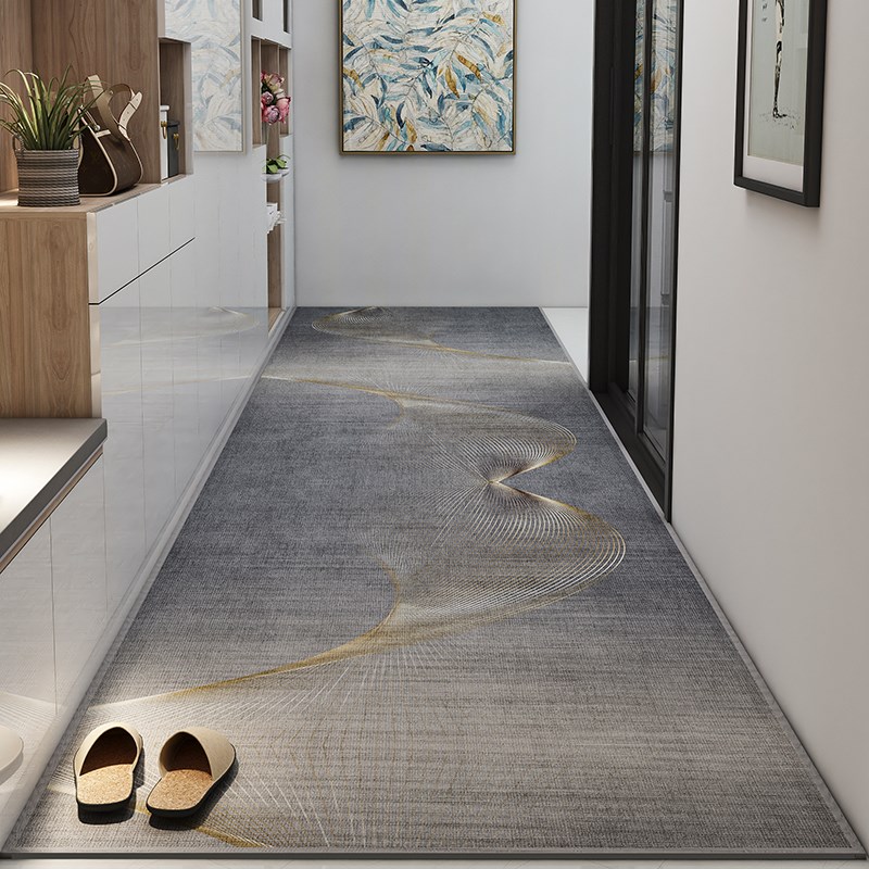 楼道地毯门垫进门高级感入户门地垫过道长条脚垫门外玄关垫子